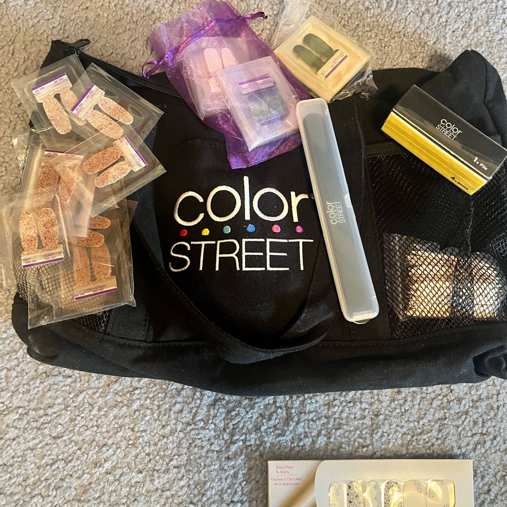 Color Street Nail Polish Strips Set